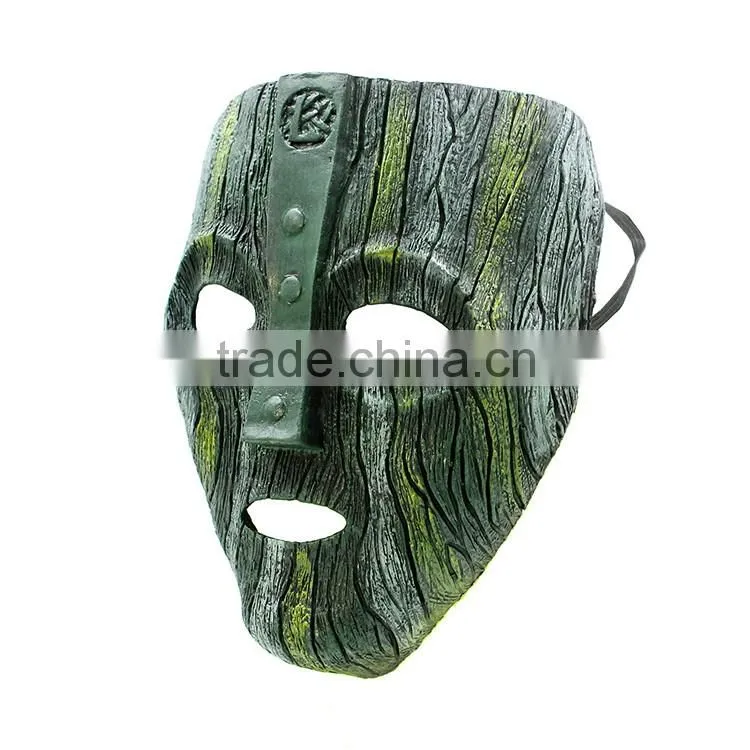 Wholesale men's half face flat head Funny hard plastic sexy mask