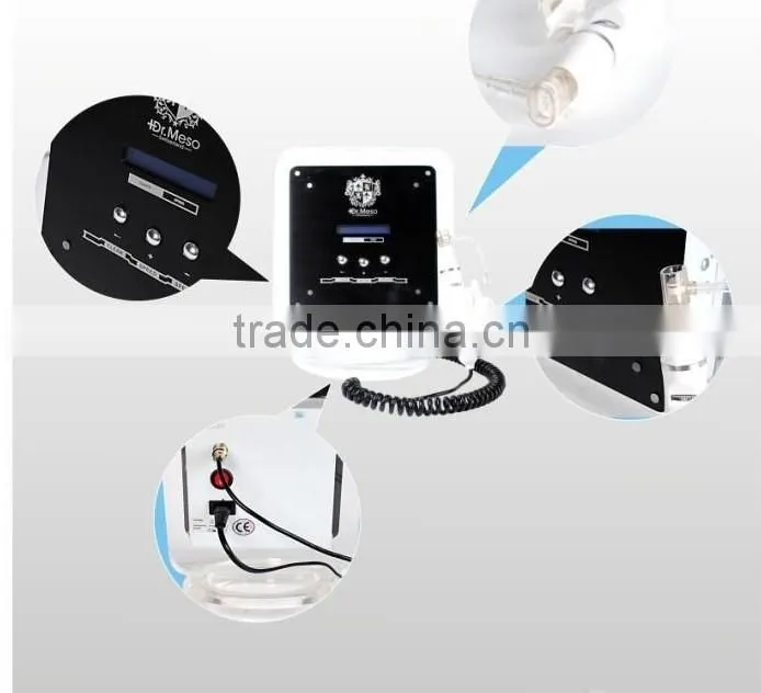 best Electric micro needling stamp derma pen Dr pen with skin peeling and mesotherapy function eversun derma pen