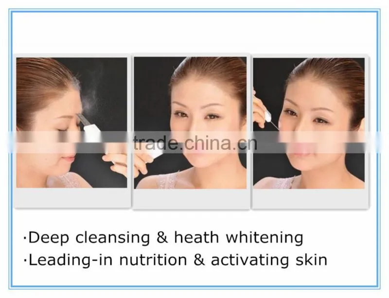 LCD ultrasonic skin scrubber LW-006 skin cleaner