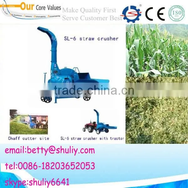 Agricultural area widly used farm chaff cutter/silage cutter machine/grass cutter