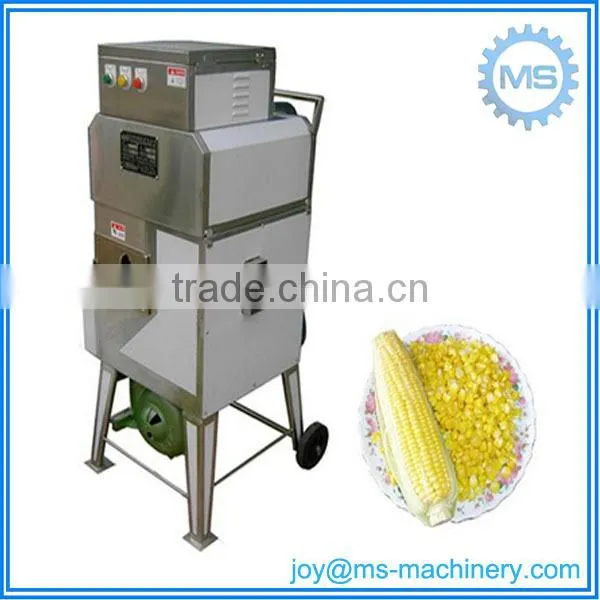 350kg hourly Frozen sweet corn maize sheller thresher