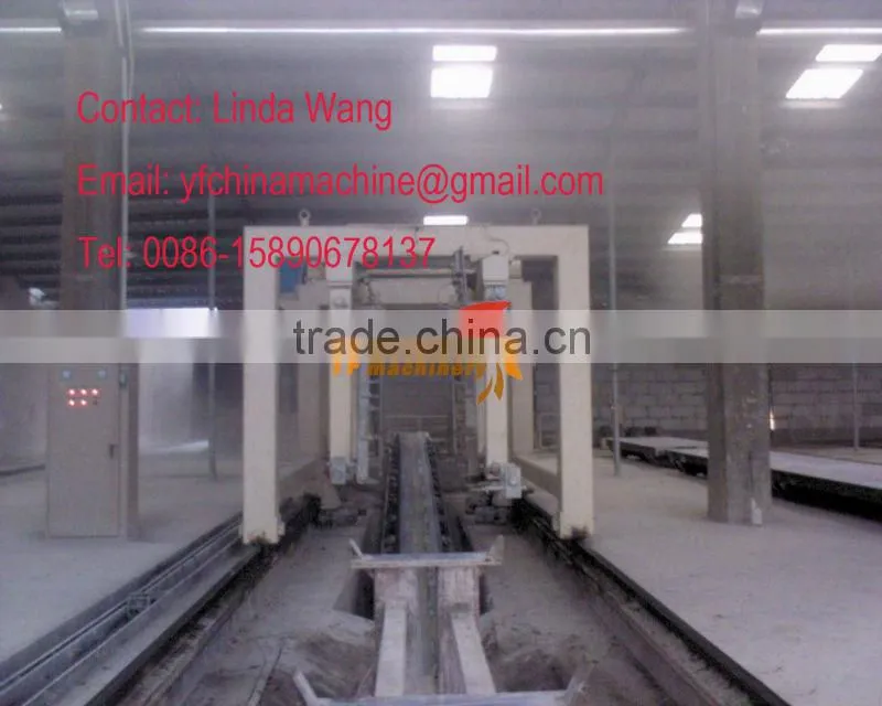 high quality light weight sand aac block production line