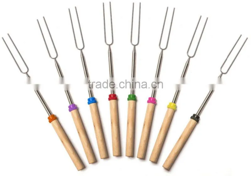 New Marshmallow Telescopic Roasting Sticks
