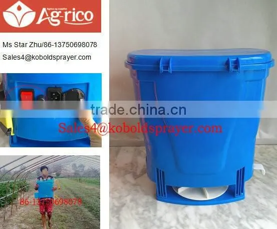 (WSP-08)KOBOLD walk behind manual salt spreader