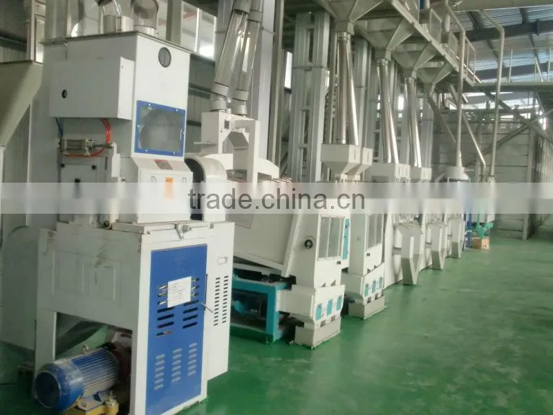 mini rice mill set