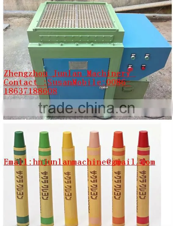 coloured oiled pastel making machine /wax crayon making machine