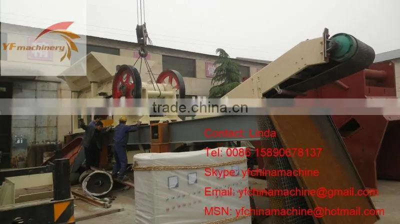 China Effective Gypsum Mobile Cone Crusher/Mobile Cone Crushing Station