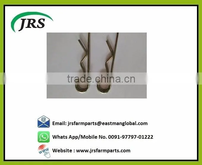 Zinc galvanized R clips / Double spire R Pins