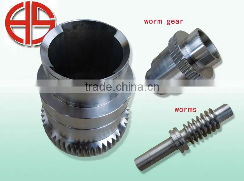 China Manufacturer worm and worm gear for door controller in oil machine