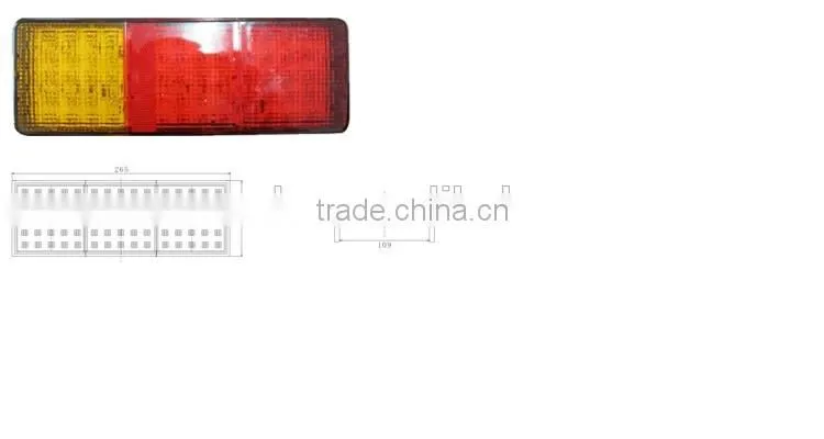 E-MARK Authentication LED Trailer Stop Turn Tail Lamps for Sales