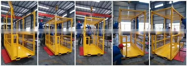 crane work platform cages