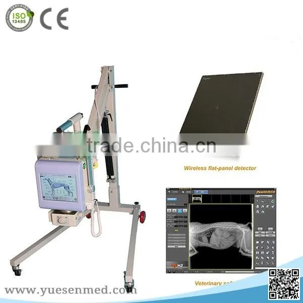 good quality image flat panel detector 4kw radiography system high frequency digital x ray