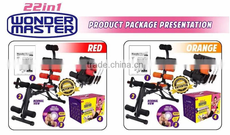22 IN 1 Wonder Master GYM FITNESS SIX PACK