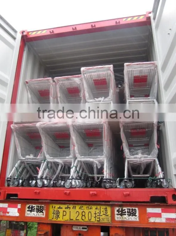 customized gimi unfolding metal shopping cart