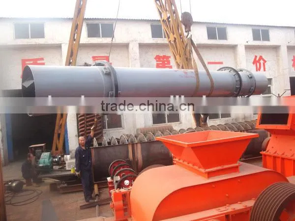 Huahong 24x32 inches rotary dryer /small wood , sawdust drying machine with low investment and high profits