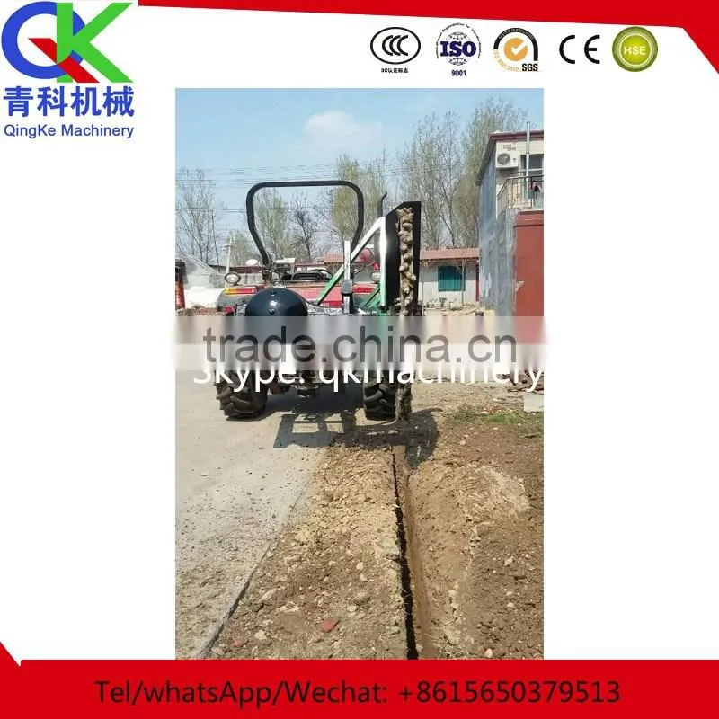 orchard Chain Ditcher banking machine