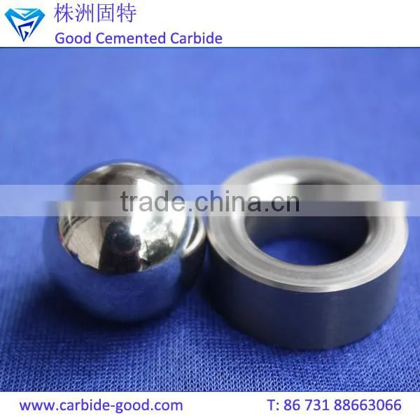 Tungsten alloy valve seat ball seat and cemented carbide sphere