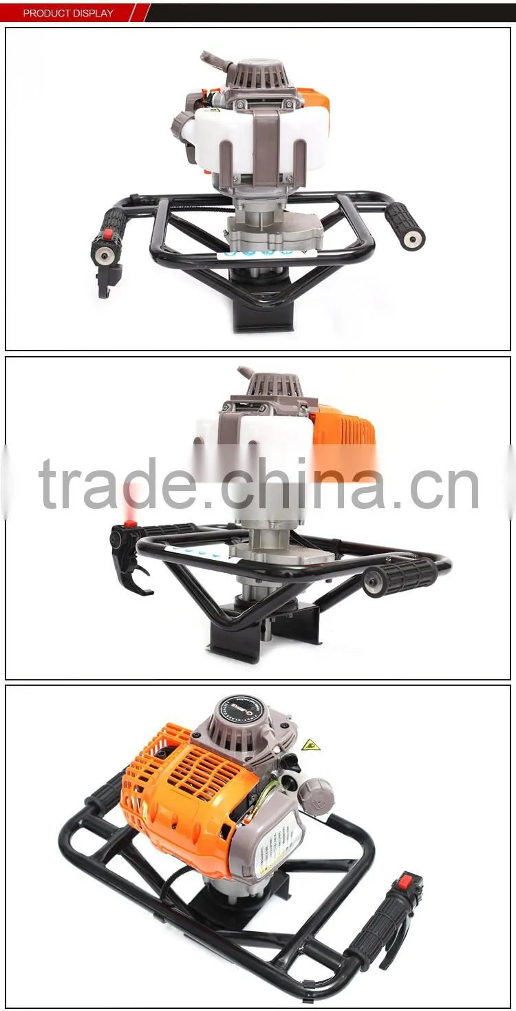 30.8cc 1.8 hp hot sale hydraulic earth auger drill bits made in china