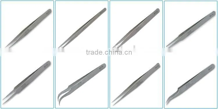 stainless steel personalized tweezers