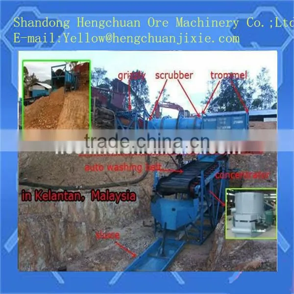 Clay drum screen Commercial choice Industrial machinery China factory mobile small gold wash trommel