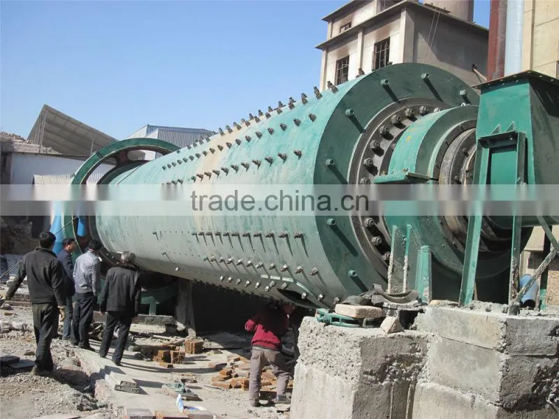 Ball mill plant for copper ore, iron ore and gold grinding