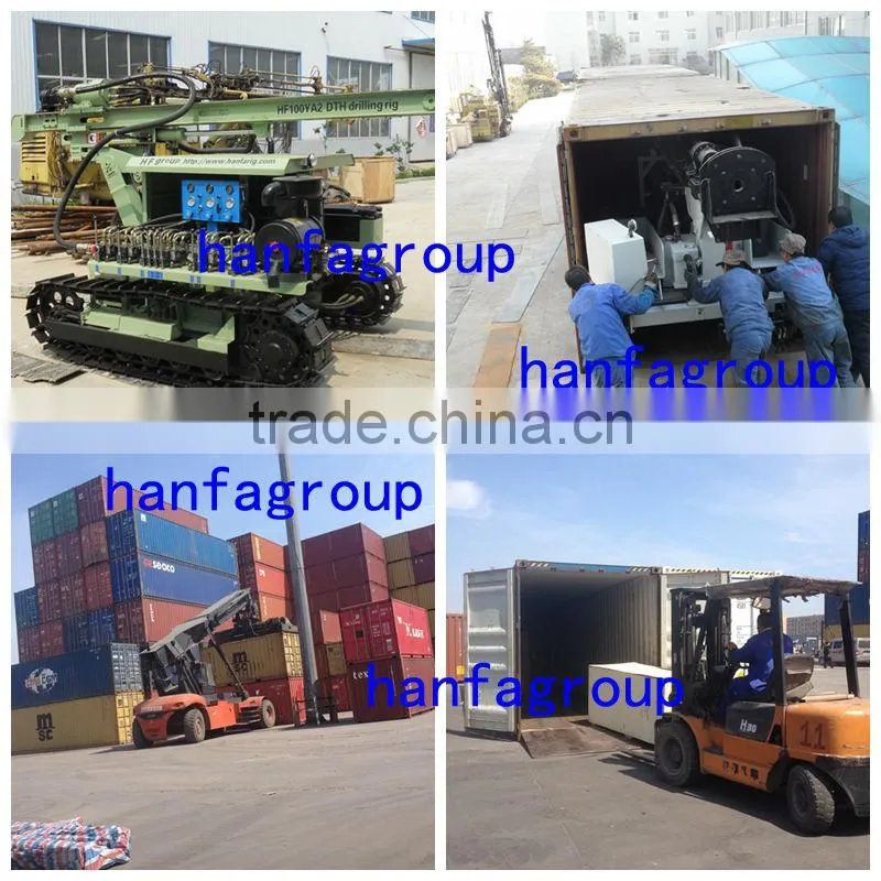 Special recommended ! Most portable and economic blasthole drilling rig HF100YA2 for mining