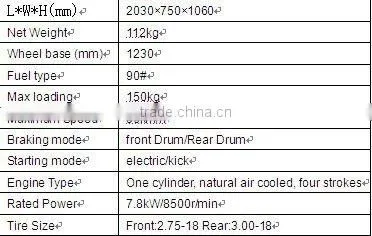125cc street legal sports cheap China Motorcycle for sale