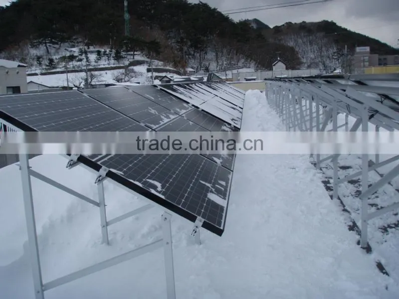 2016 new product aluminum solar ground mounting system