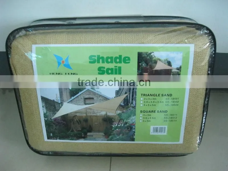 HDPE garden sun shade sail cloth on sale
