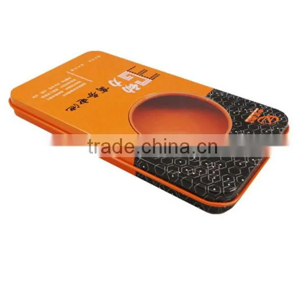 USB tin box clear lid