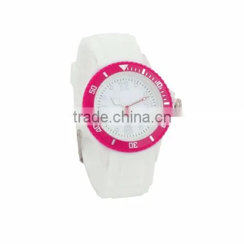 promotional advertising silicone wrist watch