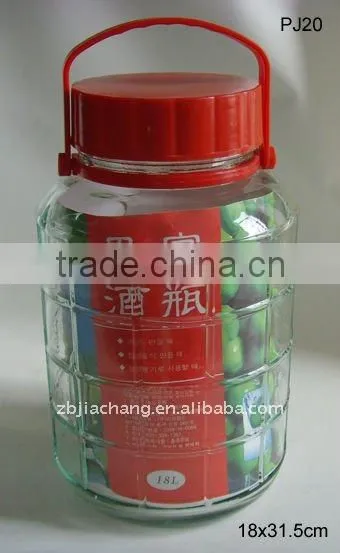 Plum wine bottles
