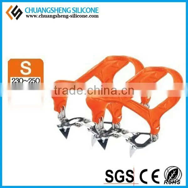 Strap Crampons Belt Slip-resistant Ice Snow Shoes Spike Grip Boots 10 Crampon