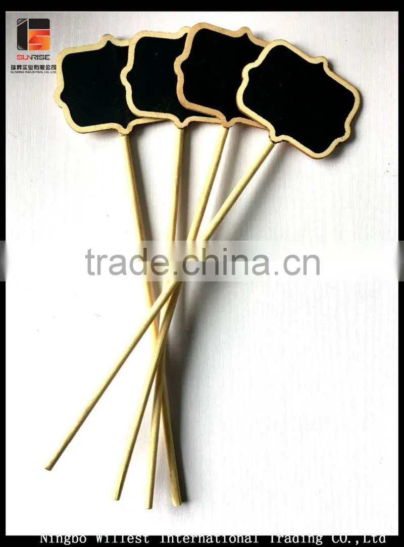 Garden wooden garden tag stakes, garden plant marker