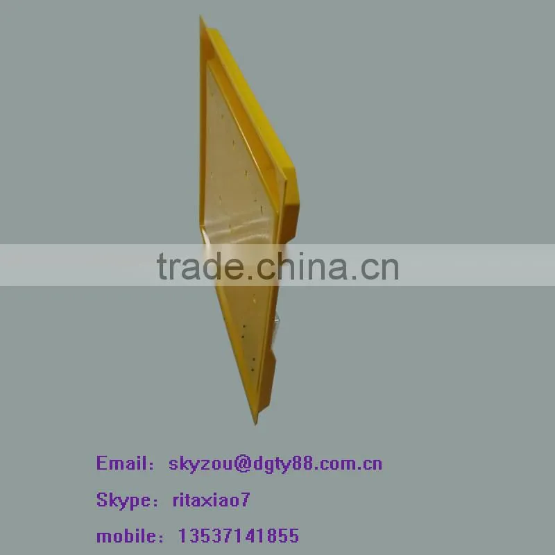 hot sale vacuum formed thick sheet plastic display stand hanging on the wall