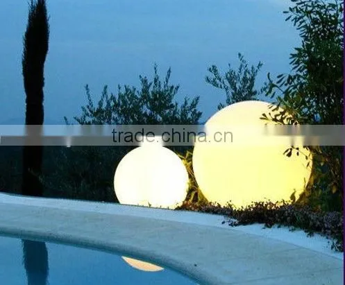 RGB 16 colors changing led ball for festival, modern outdoor hanging christmas plastic led ball light