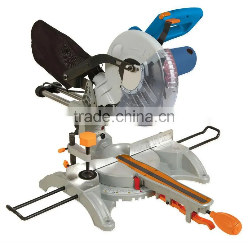 254mm 10" 1800W Aluminum Cut Off Slide Compound Miter Saw Eectric Power Laser Cut Wood Saw