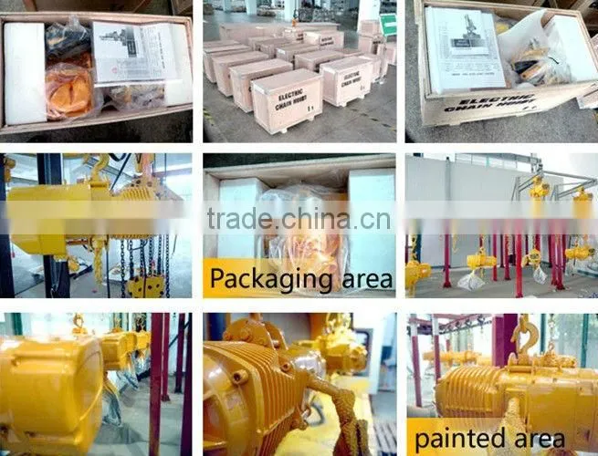 WANBO - 1~35 tonne Electricl Trolley Chain Hoist - 1t Electric Trolley Hoist