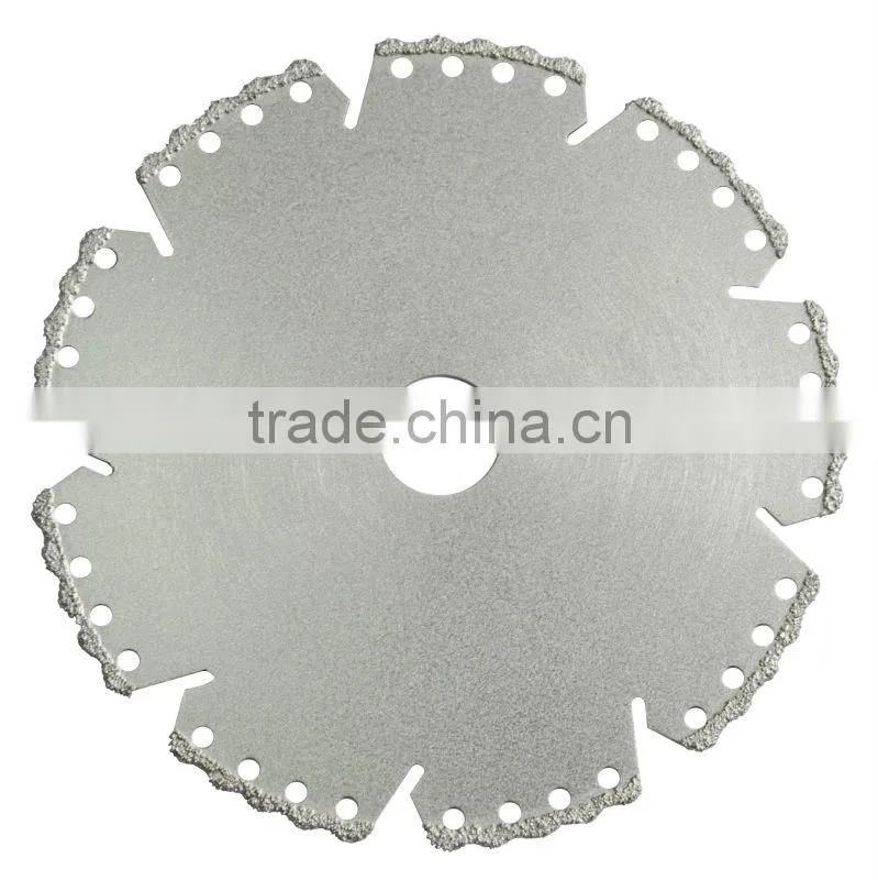 Vacuum Brazed diamond Grinding Disc/Brazed Diamond band saw blade for cutting stone/diamond cutting disc