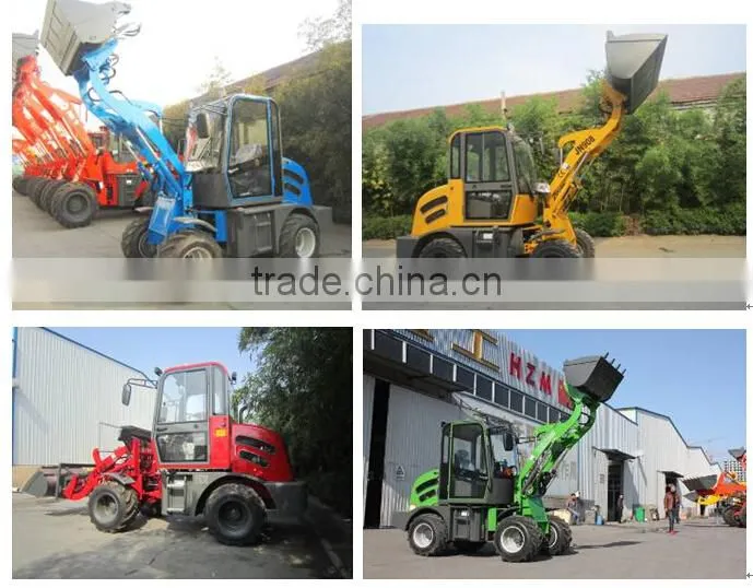 ZL08 mini wheel loader price hot sale Europe