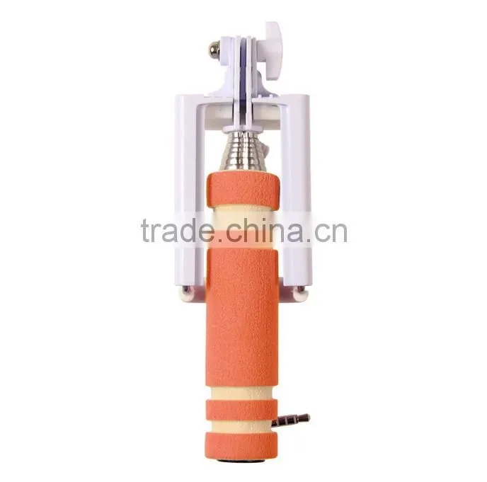 E2015 easy to carry pocket mini foldable selfie stick with high quality