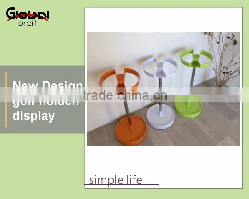 Golf clubs display rack fixture abs golf clubs stand storage rack