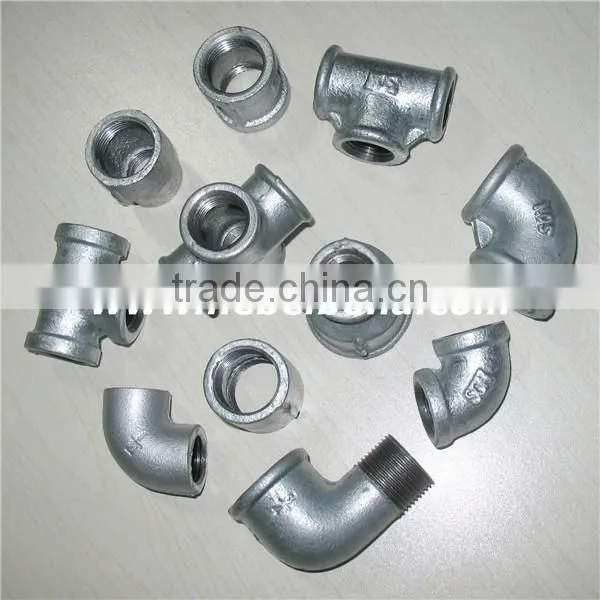 Best Selling Galvanized Malleable Iron Pipe Fittings