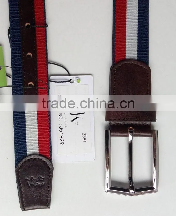 J51929 Fabric Webbing Belt Fashion Man's Dress Belt dressing Accessories
