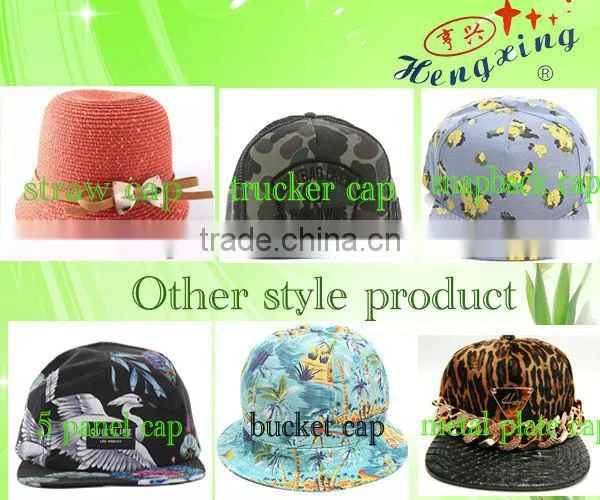 Custom Mesh Embroidery Patch Trucker Cap/Flat Brim Trucker Hat/Custom Rope Snapback Hat