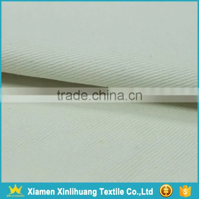 2017 New Arrival Plain Dyed Heavy 100% Cotton Twill Fabric used for Pants
