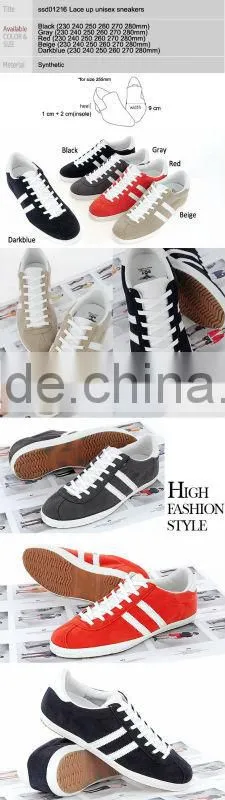 ssd01216 Lace up unisex sneakers