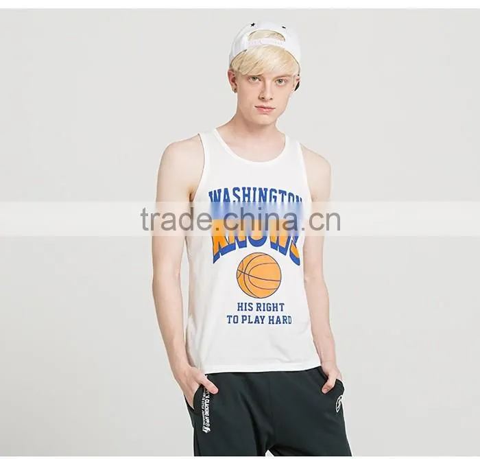Sportstyle printed casual in bulk vests