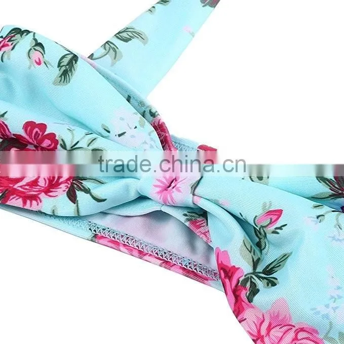 Girl hot biniki flowers swimsuit baby boutique clothing open girl full photo
