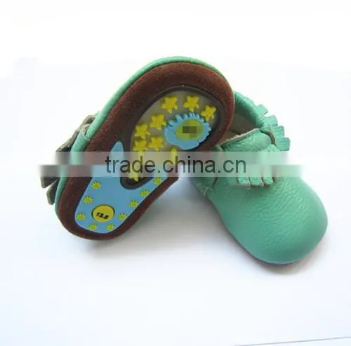 wholesale baby outdoor walking shoes kids hard sole moccasin shoes